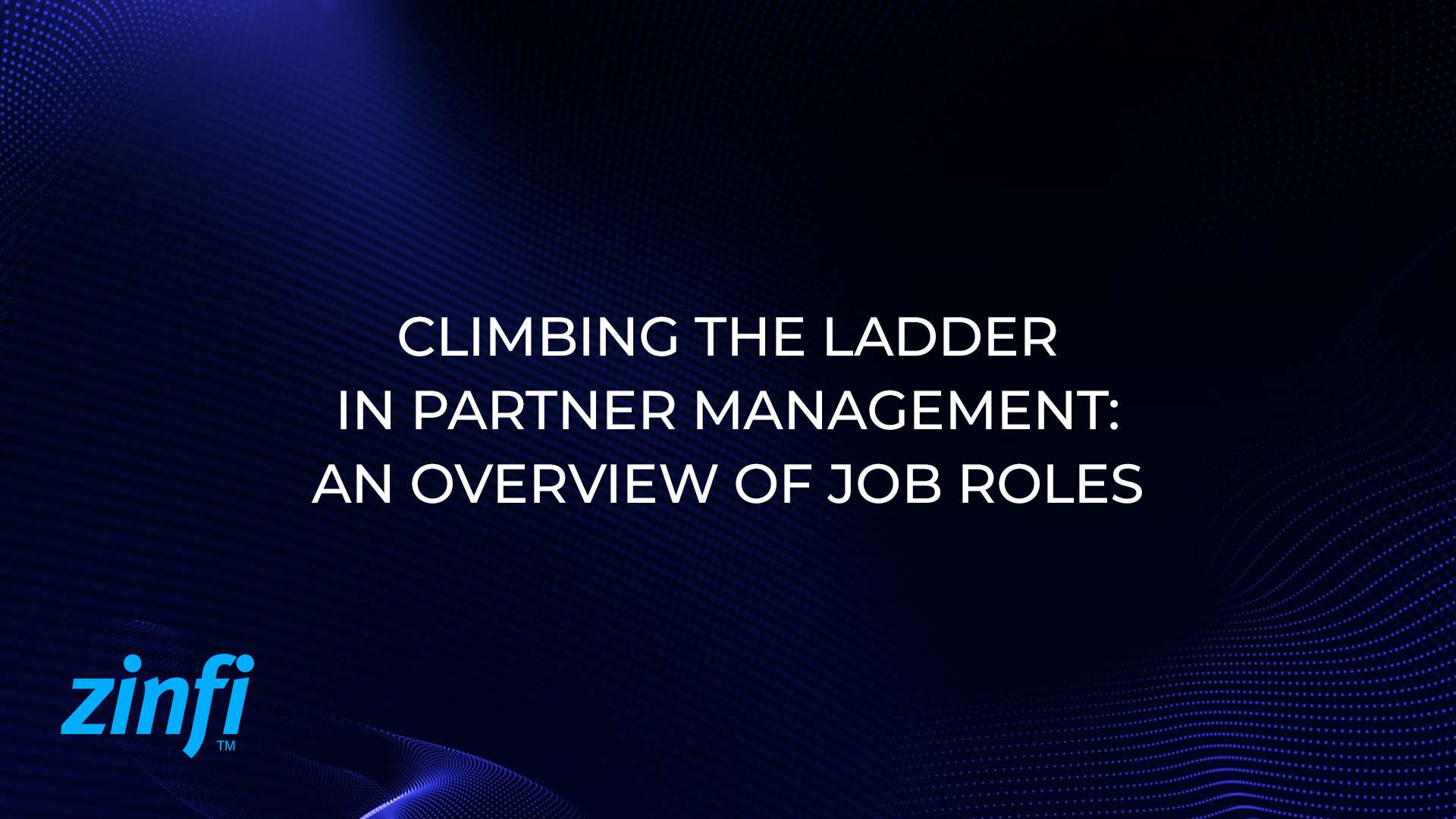 Climbing the Ladder in Partner Management